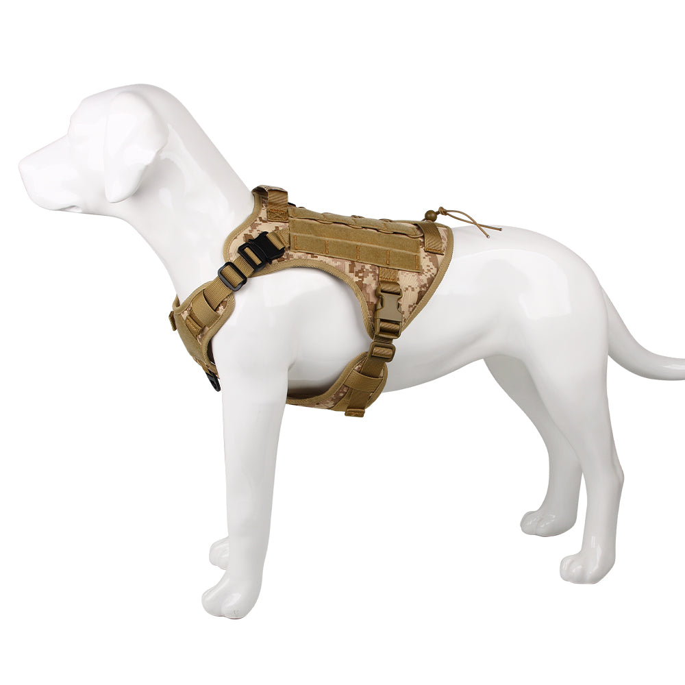 TITAN LARGE DOG HARNESS FRONT CLIP CAMO