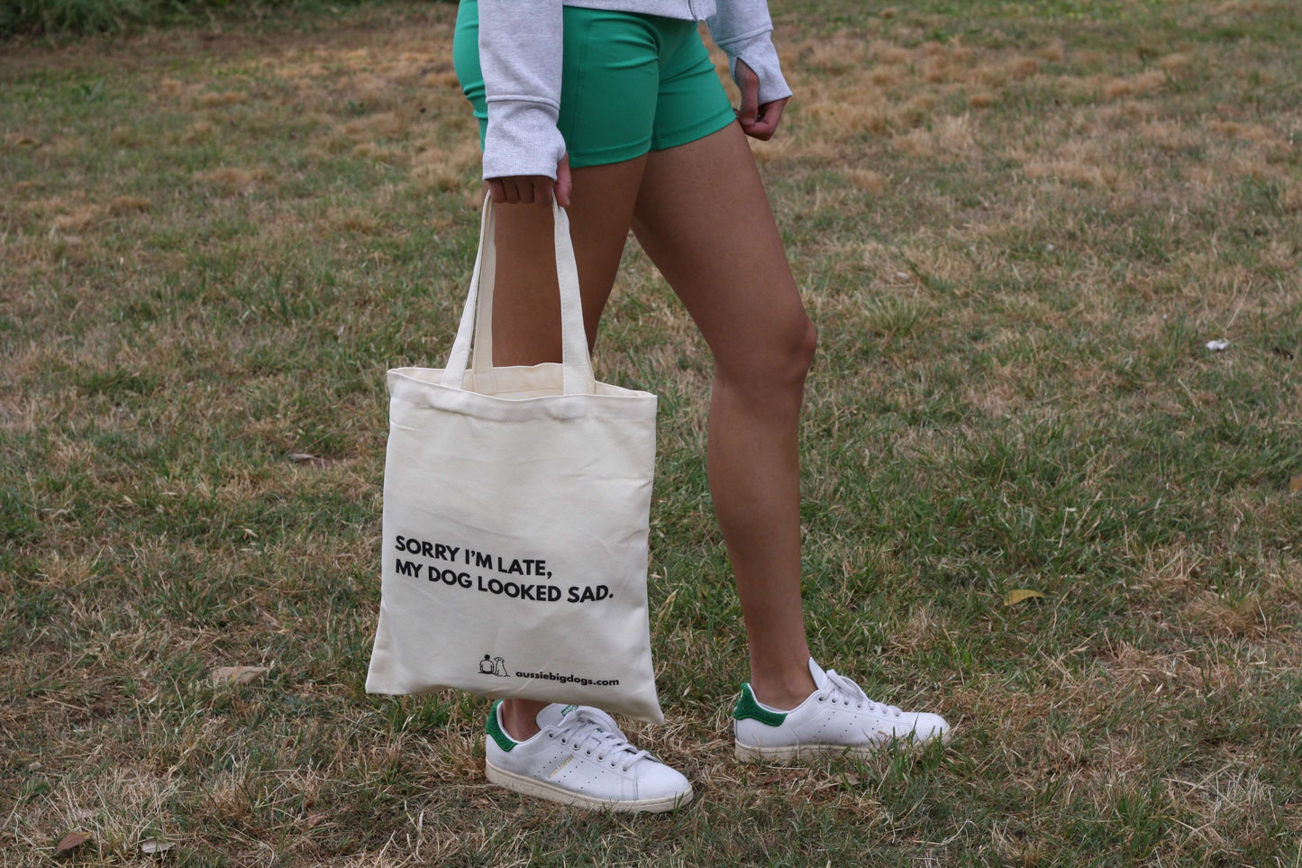 "Sorry I'm late" Tote Bag
